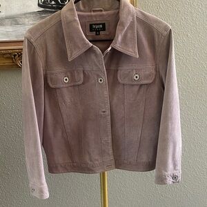 Joseph Women's Suede Jacket - Soft Mauve